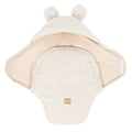 Baby Swaddle with Bear Ears – Bearly Cream